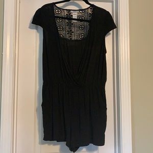 Joe B - Junior’s Black Romper